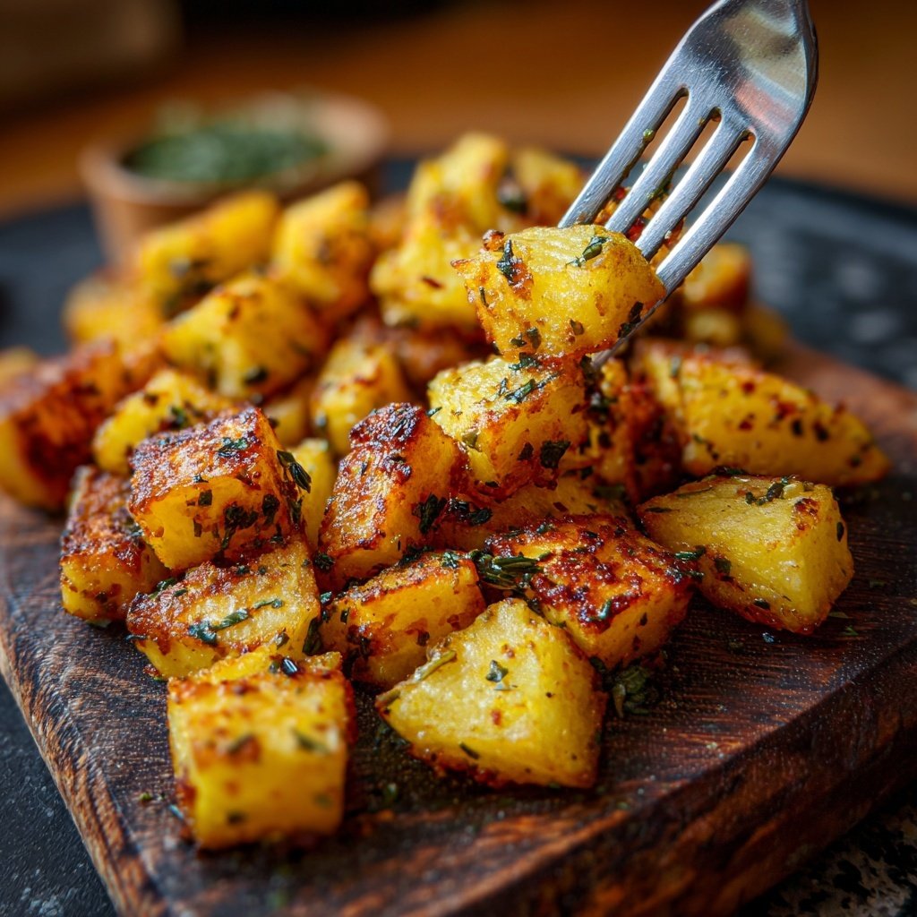 Grill Beilagen Mit Kartoffelwürfeln