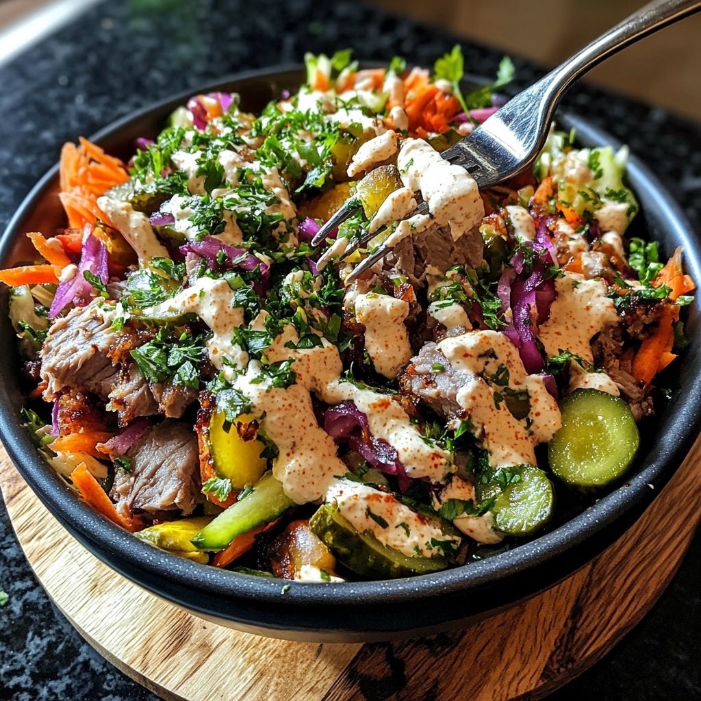 Döner Bowl Low Carb
